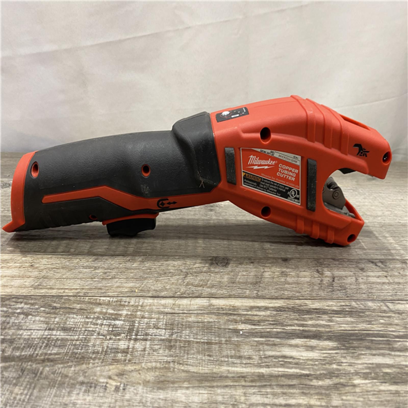 AS-IS Milwaukee 12V Lithium-Ion Cordless Copper Tubing Cutter (Tool-Only)