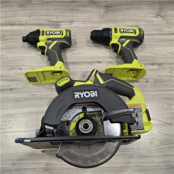 LIKE NEW! - RYOBI ONE+ 18V Cordless 6-Tool Combo Kit