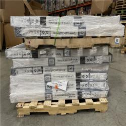 DALLAS LOCATION - 32 in. x 54 in. 50 Series White Single Hung Low-E Argon Glass Vinyl Replacement Window  Screen Incl PALLET-(8 UNITS)