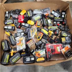 DALLAS LOCATION AS-IS Battery Pallet.