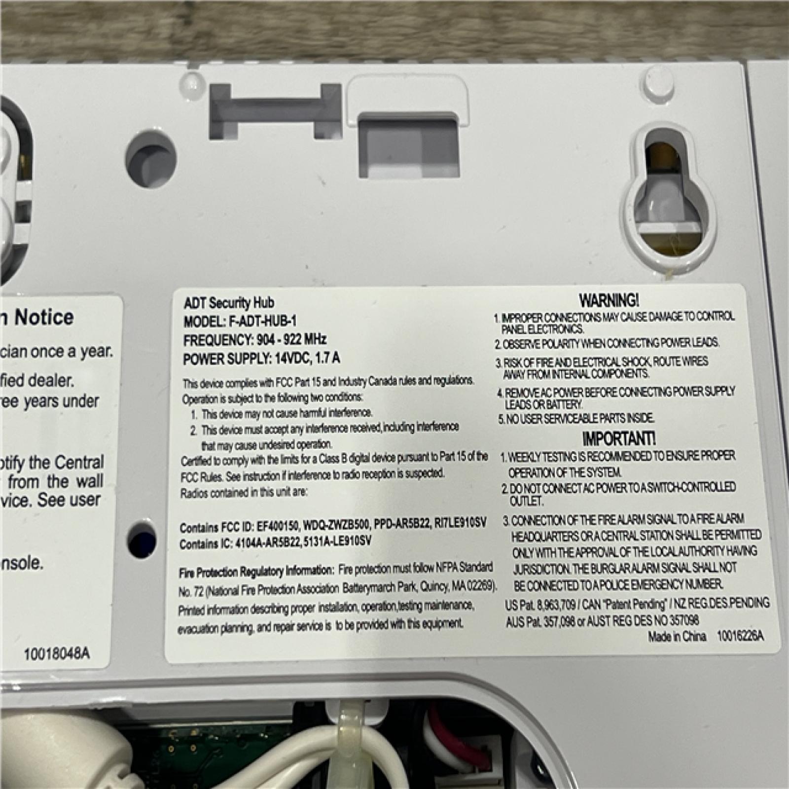AS-IS Samsung Home Security Starter Kit - Home Security System - Wireless - Z-Wave Plus  ZigBee Home Automation - 900 MHz - White