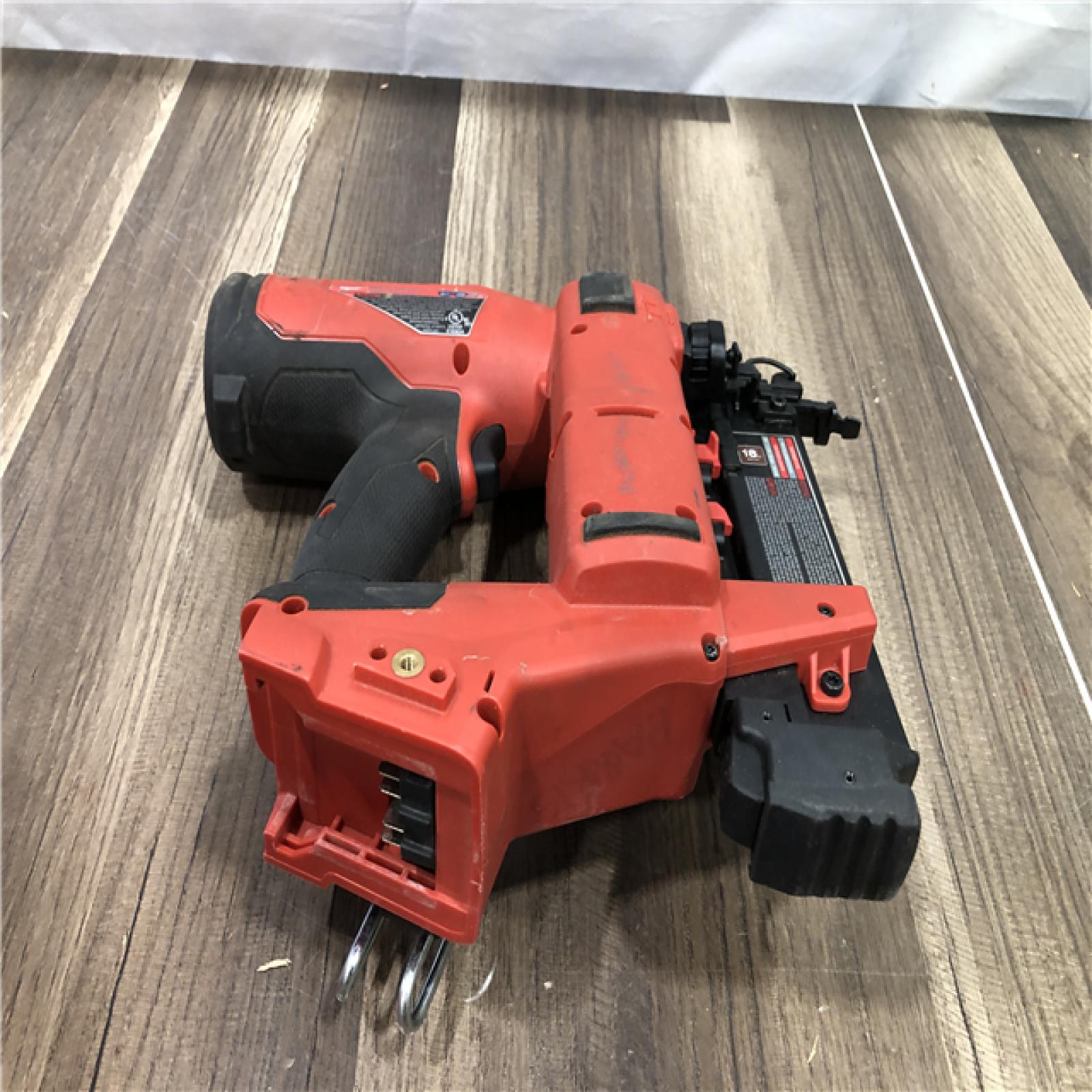 AS-IS Milwaukee FUEL 18-Volt Lithium-Ion Brushless Cordless Gen II 18-Gauge Brad Nailer (Tool-Only)