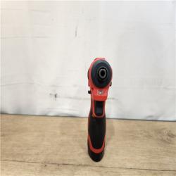 AS-IS- M12 12-Volt Lithium-Ion Compact Brushless Cordless 1/4 in. Impact Driver Kit W (2) 2.0 Ah Batteries  Charger & Tool Bag