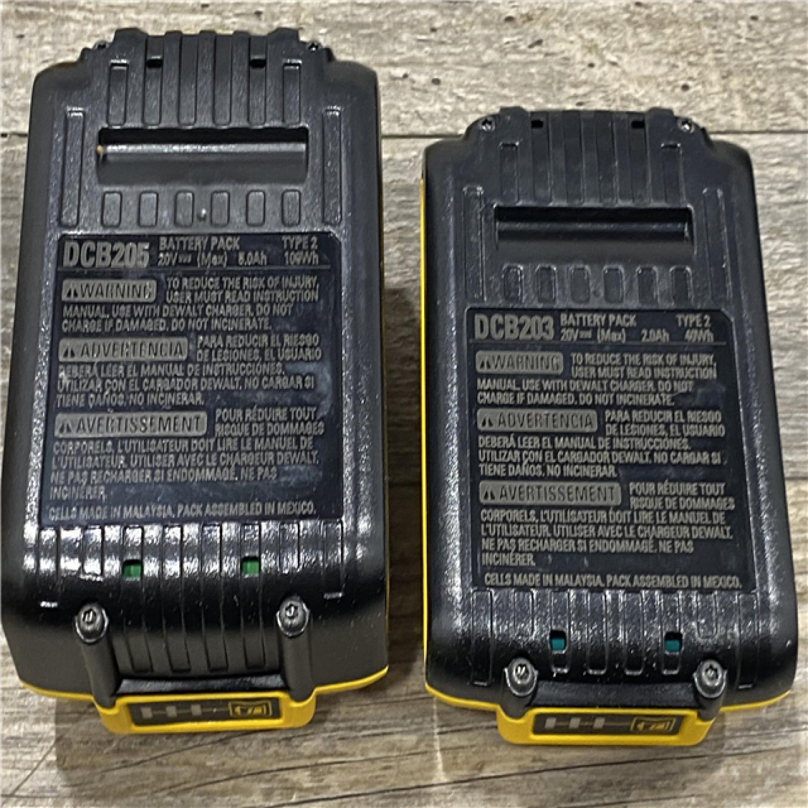 AS-IS DEWALT ATOMIC 20V MAX Lithium-Ion Cordless 2-Tool Combo Kit