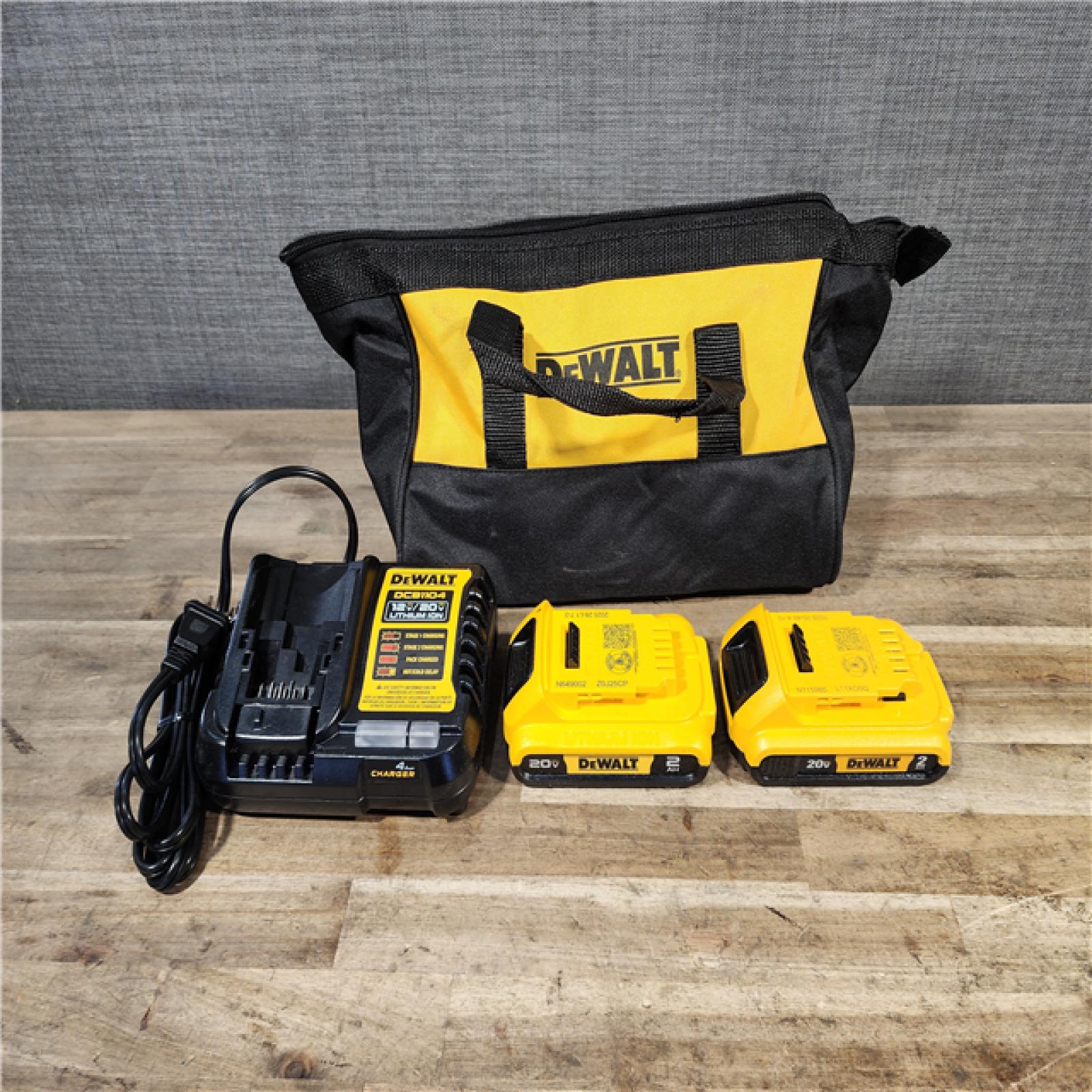 HOUSTON LOCATION - AS-IS DEWALT ATOMIC 20-Volt MAX Lithium-Ion Cordless Combo (2-Tool) Kit