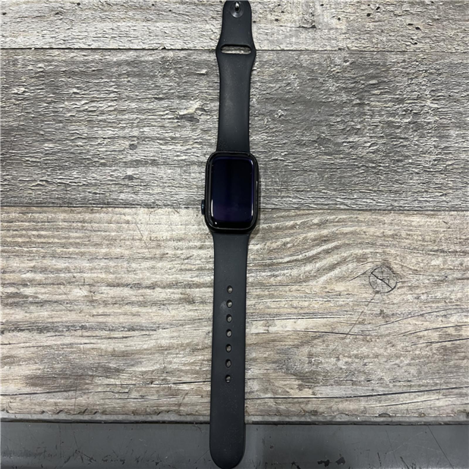 AS-IS Apple Watch Gen 8 Series 8 41mm Midnight Aluminum - Midnight Sport Band