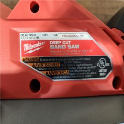 HOUSTON LOCATION - AS-IS Milwaukee FUEL 18V Lithium-Ion Brushless Cordless Deep Cut Band Saw (Tool-Only)