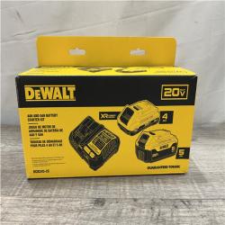 NEW - DEWALT 20V MAX Lithium-Ion Starter Kit with 4.0 Ah and 5.0 Ah Batteries and Charger