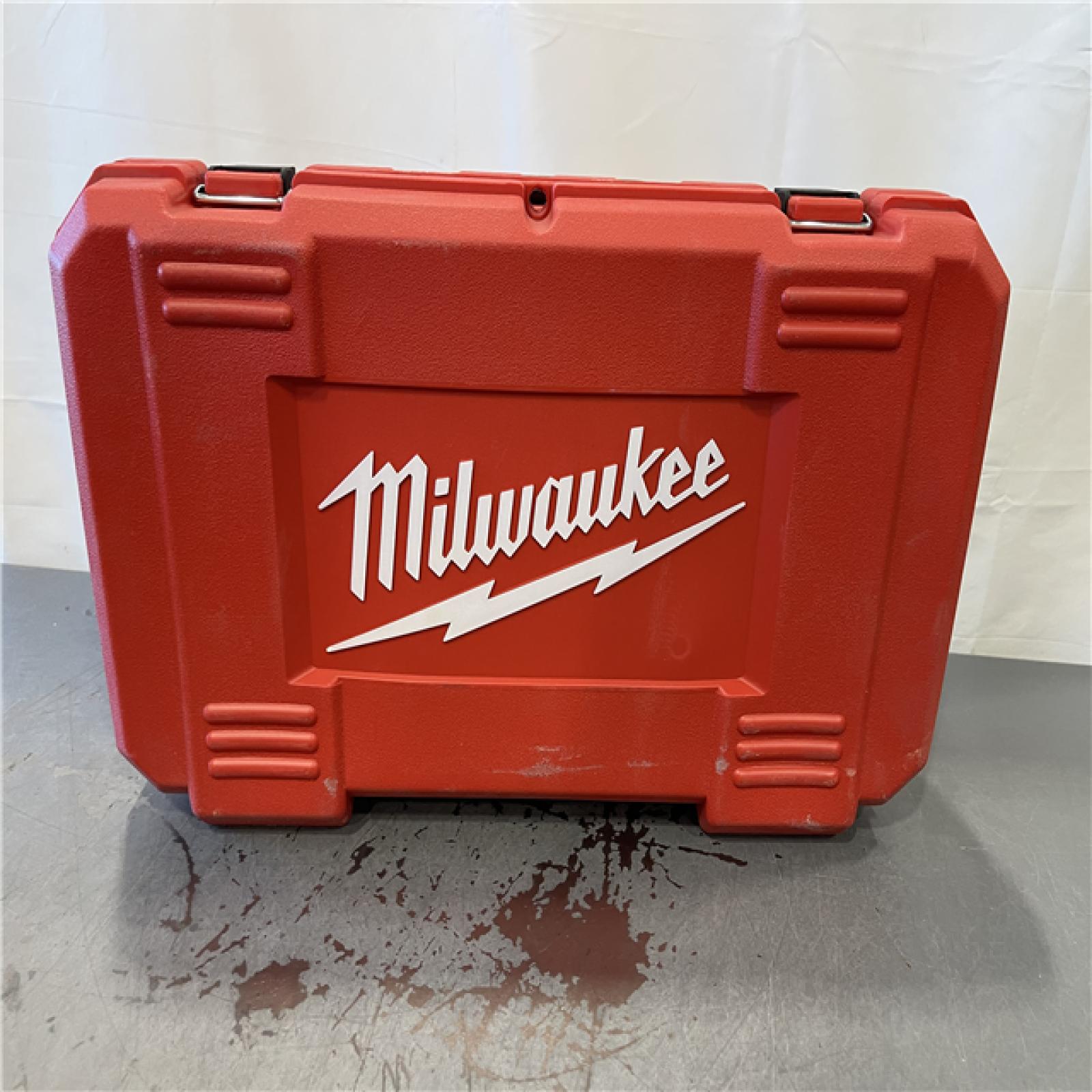 AS-IS - Milwaukee 7 Amp Corded 1/2 in. Corded Right-Angle Drill Kit with Hard Case