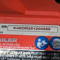 AS-IS Milwaukee FUEL 18-Volt Lithium-Ion Brushless Cordless Gen II 18-Gauge Brad Nailer (Tool-Only)