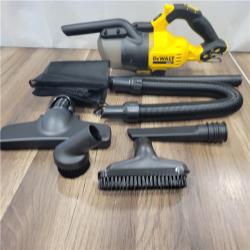 AS-IS DeWalt 20V MAX Bagless Cordless HEPA Filter Hand Vacuum