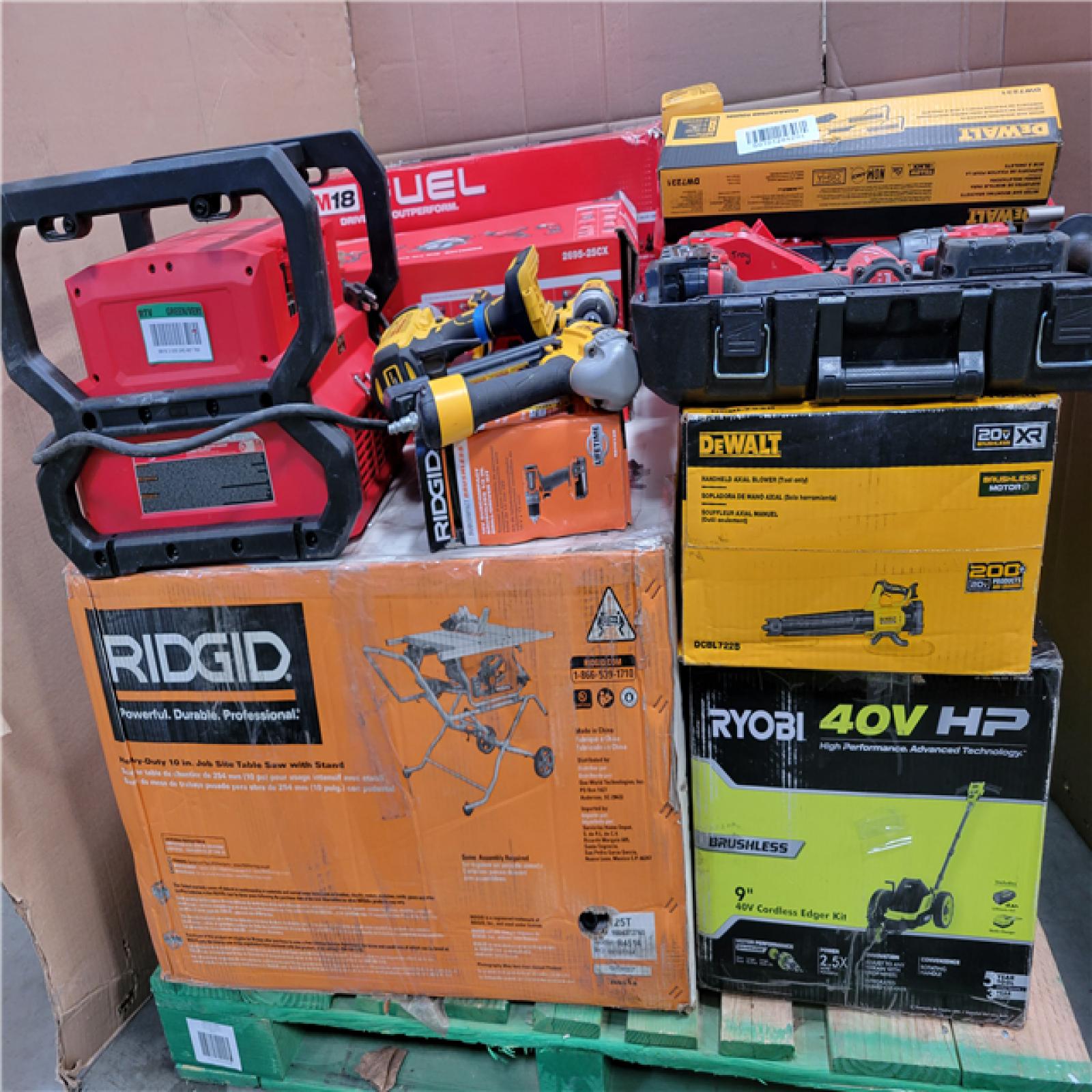 CALIFORNIA AS-IS TOOL PALLET