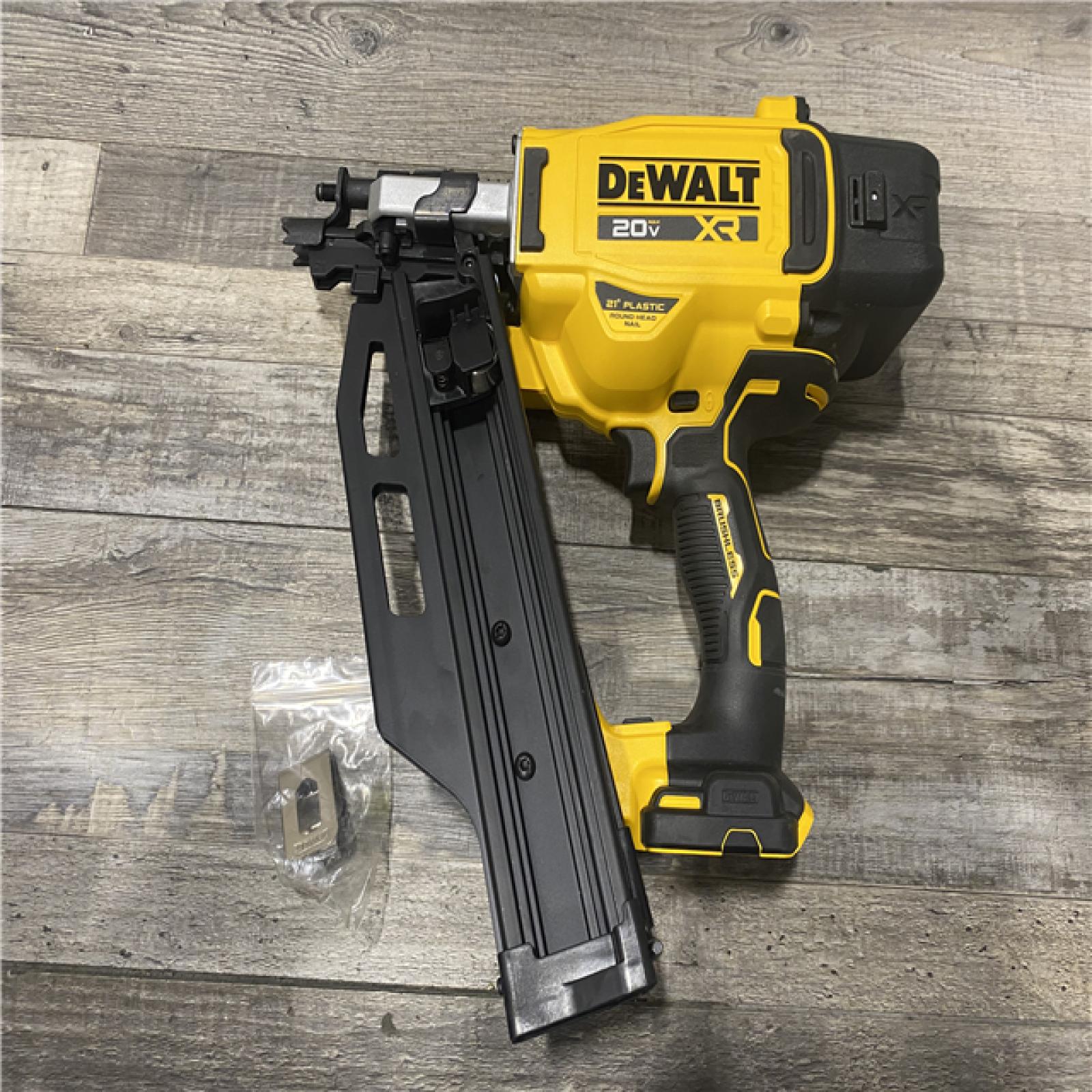 AS-IS DEWALT 20-Volt 21° Cordless Framing Nailer (Tool-Only)