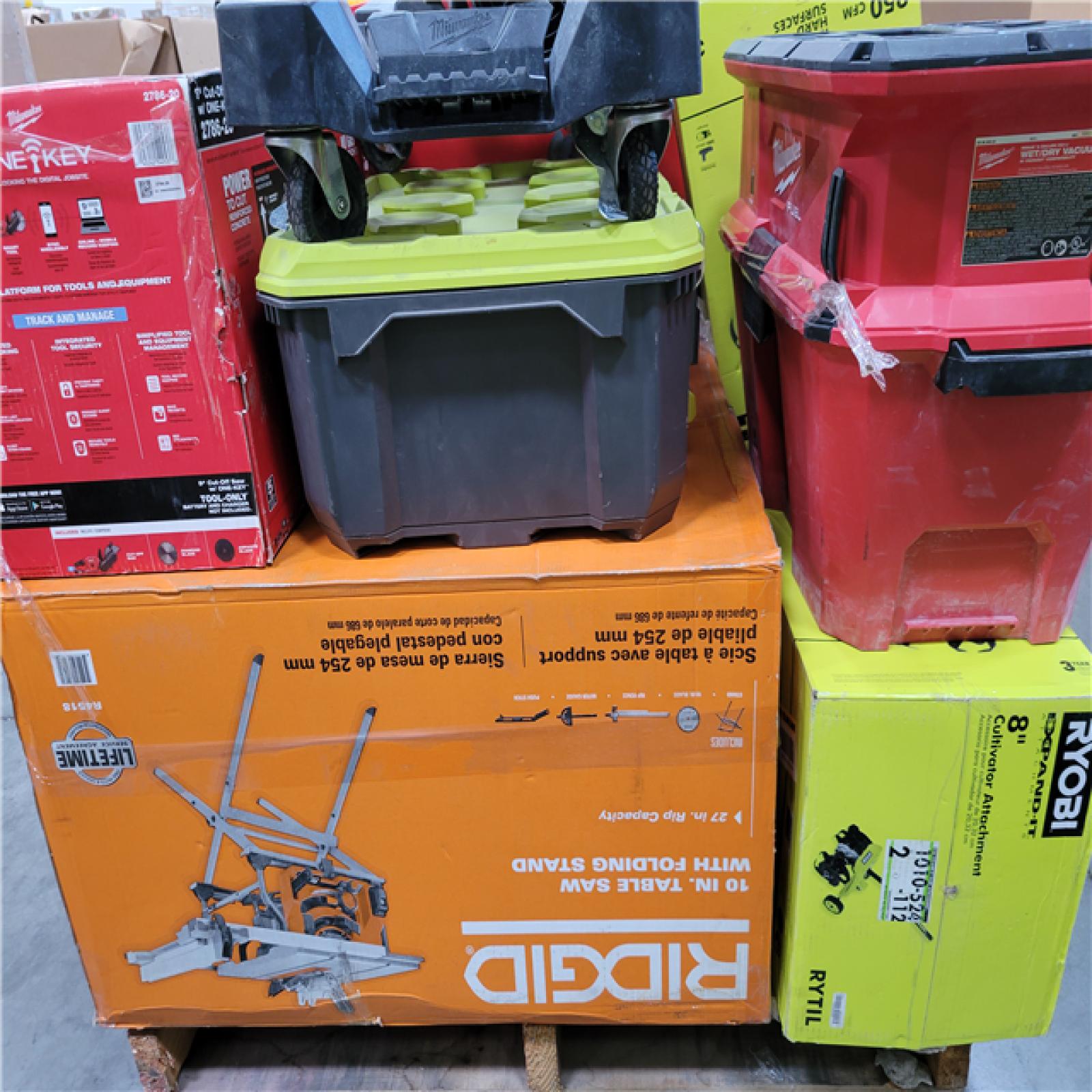 CALIFORNIA AS-IS TOOL PALLET