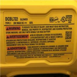 AS-IS DEWALT 20V MAX* XR Brushless Cordless Handheld Blower Kit