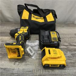 AS-IS DEWALT Atomic 20V Lithium-Ion Cordless Compact 1/2 in. Drill/Driver Kit