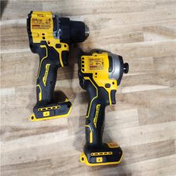 HOUSTON LOCATION - AS-IS DEWALT 2 TOOL COMBO KIT W/ (2) BATTERY & CHARGER