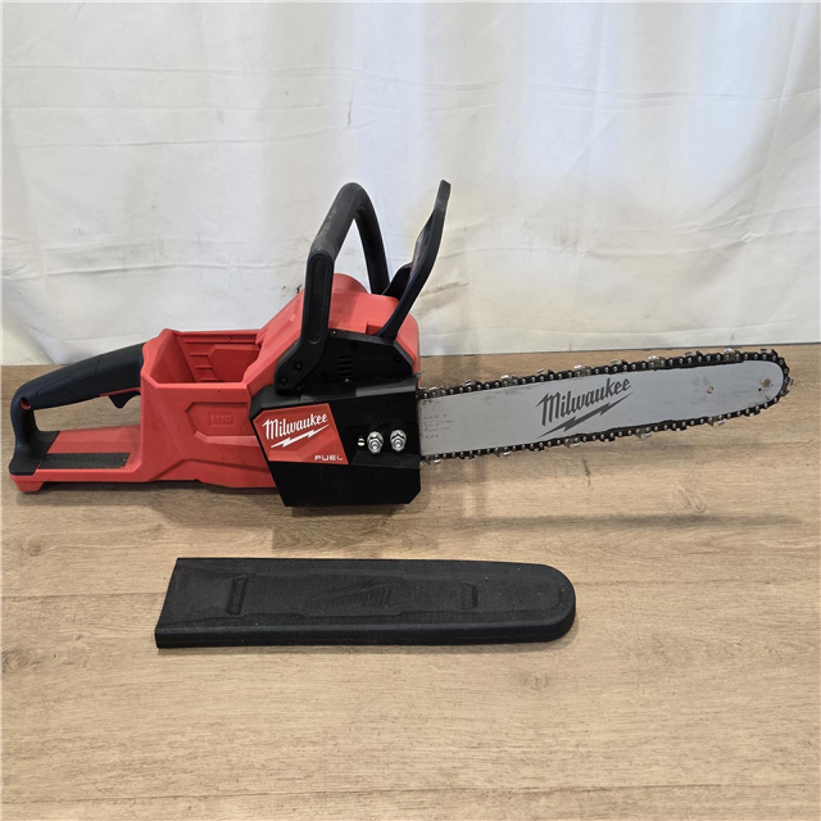 AS-IS Milwaukee FUEL 16 in. 18V Battery-Powered Chainsaw (Tool-Only)