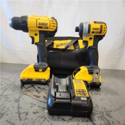 AS-IS- DEWALT 20V MAX XR 2-Tool Combo Kit