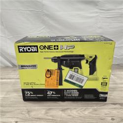 NEW! - RYOBI 18V ONE+ HP Brushless Cordless SDS Rotary Hammer (Tool-Only)