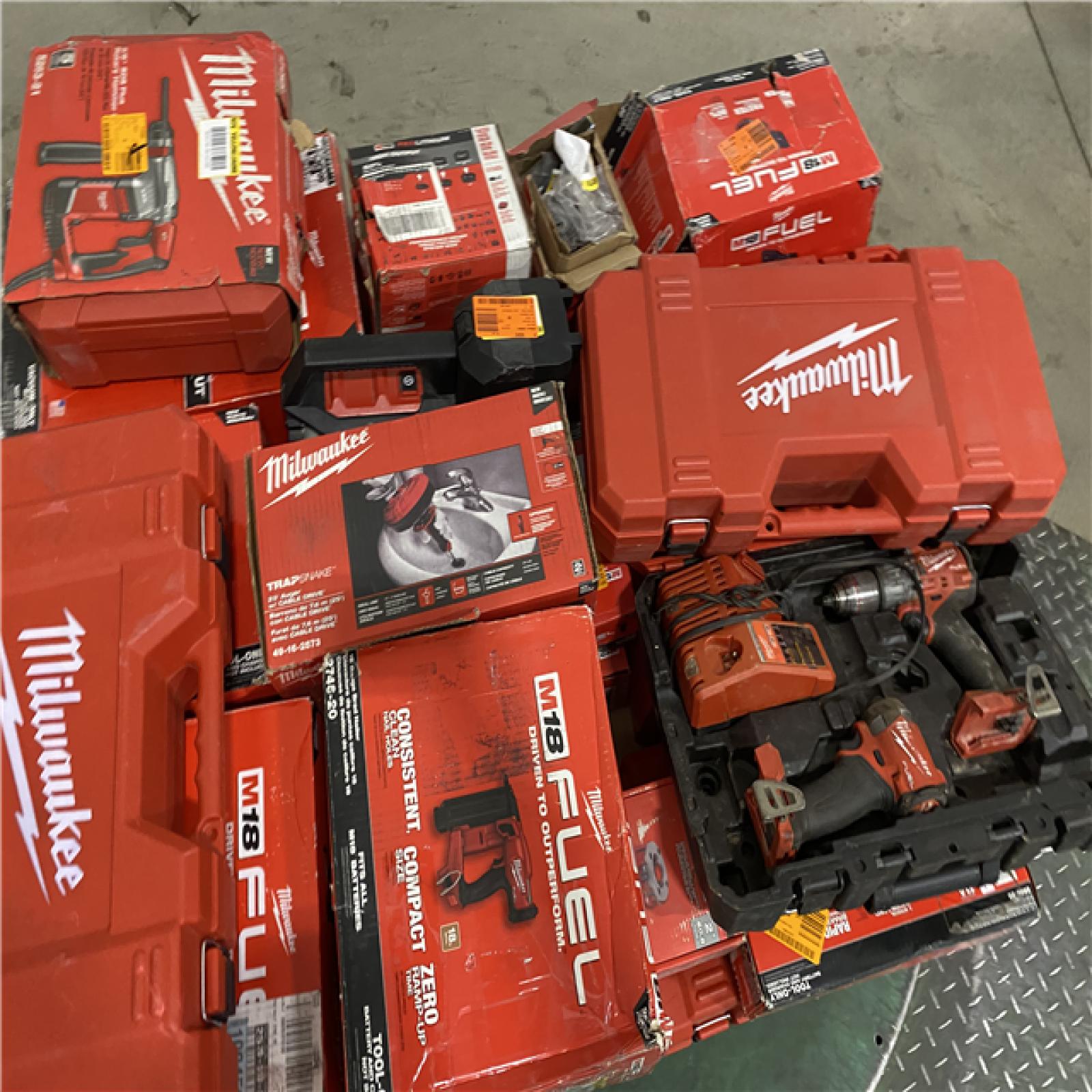 Dallas Location - As-Is MILWAUKEE Tool Pallet