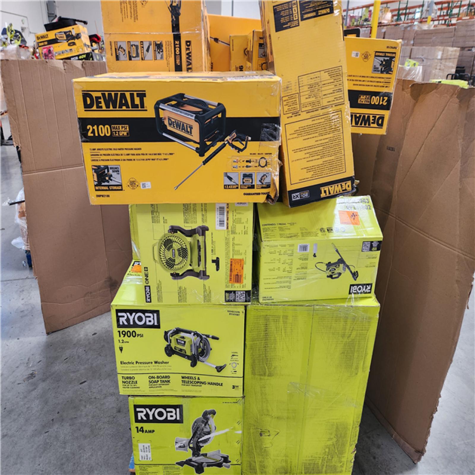 CALIFORNIA AS-IS TOOL PALLET
