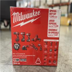 NEW! MILWAUKEE M18 8PC COMBO KIT