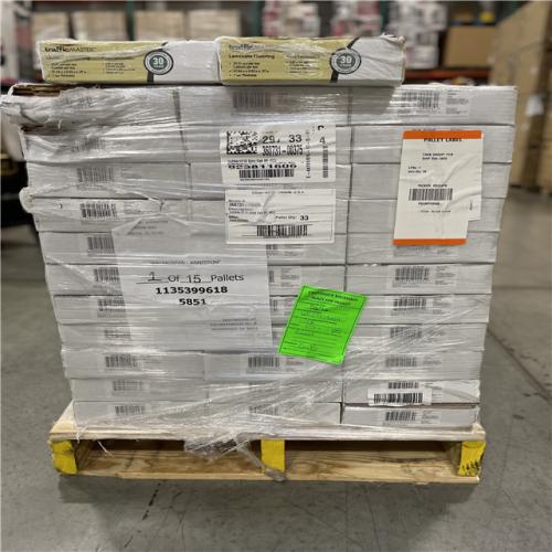 DALLAS LOCATION- TrafficMaster Grey Oak 7 mm T x 8 in. W Laminate Wood Flooring PALLET (35 CASES)