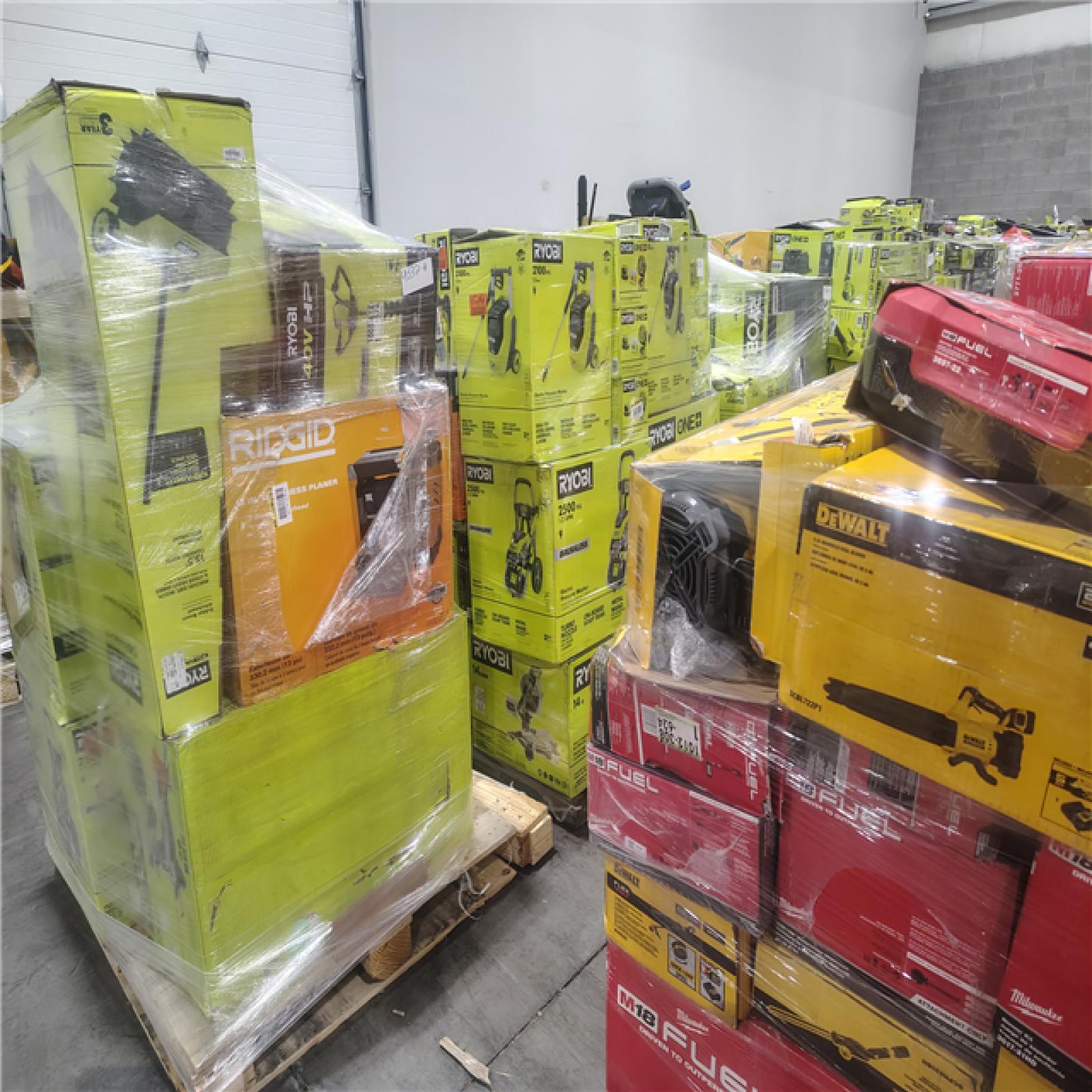 Pittston Location As-Is Power Tools Partial Truckload (14 Pallets) 4332-A