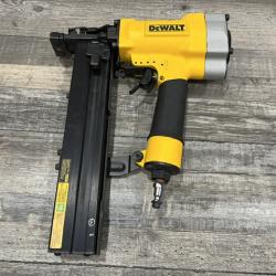 AS-IS DEWALT Corded Pneumatic 16-Gauge 1 in. Crown Lathing Stapler