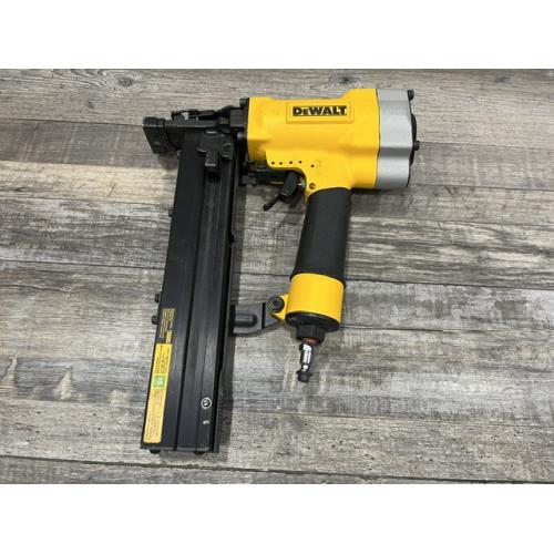 AS-IS DEWALT Corded Pneumatic 16-Gauge 1 in. Crown Lathing Stapler