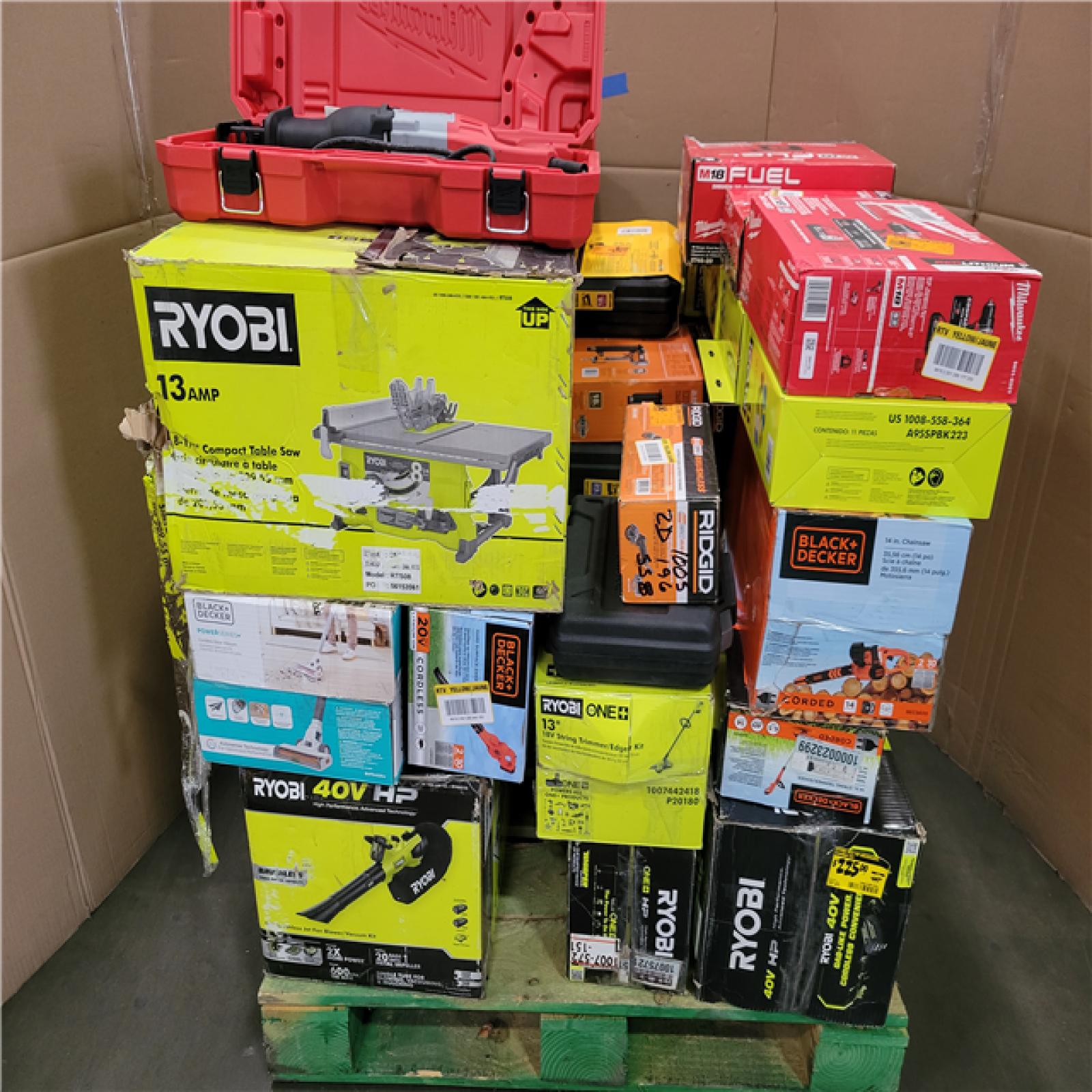 CALIFORNIA AS-IS TOOL PALLET