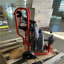 DALLAS LOCATION - RIDGID K-750 Drain Cleaning Snake Auger Drum Machine with Autofeed