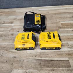 HOUSTON LOCATION - AS-IS DEWALT 2 TOOL COMBO KIT W/ (2) BATTERY & CHARGER