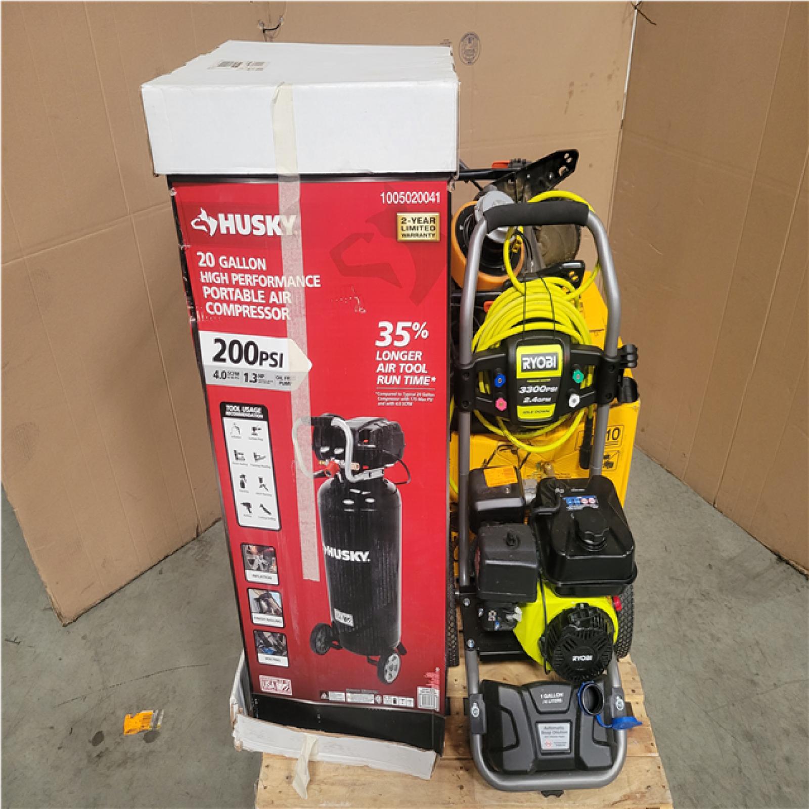 CALIFORNIA AS-IS OUTDOOR POWER EQUIPMENT