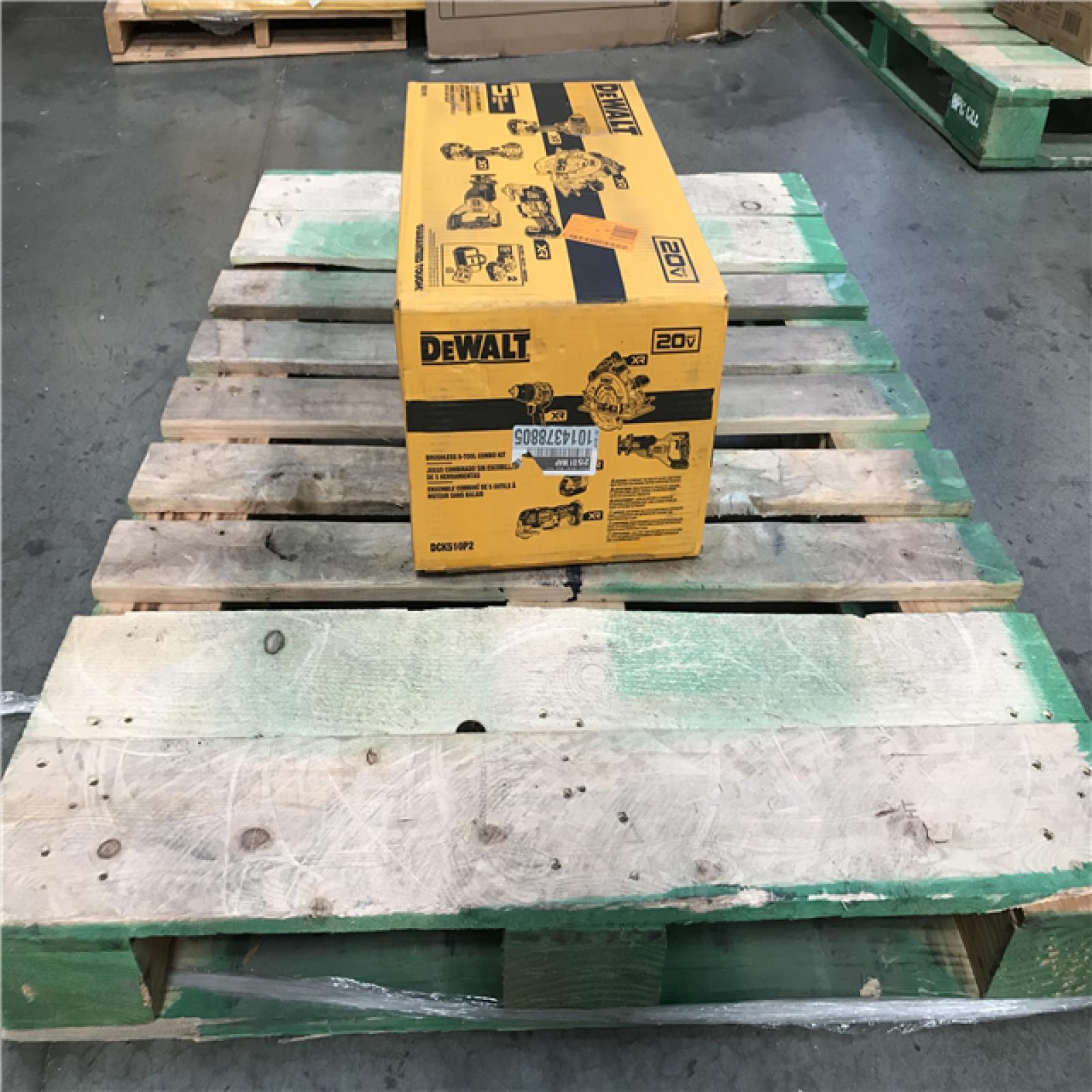 CALIFORNIA AS-IS DeWALT Brushless 5-Tool Combo Kit