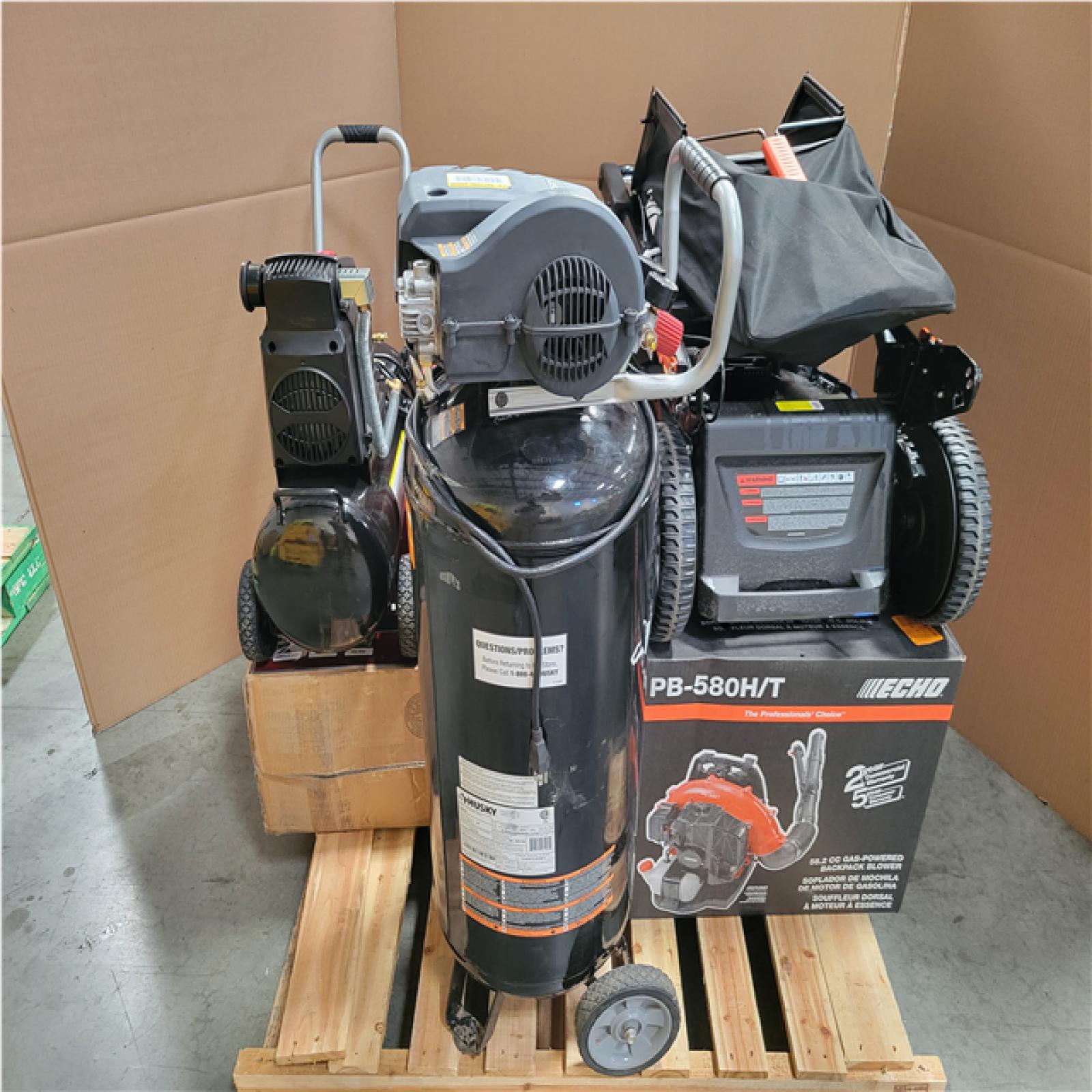 CALIFORNIA AS-IS OUTDOOR POWER EQUIPMENT