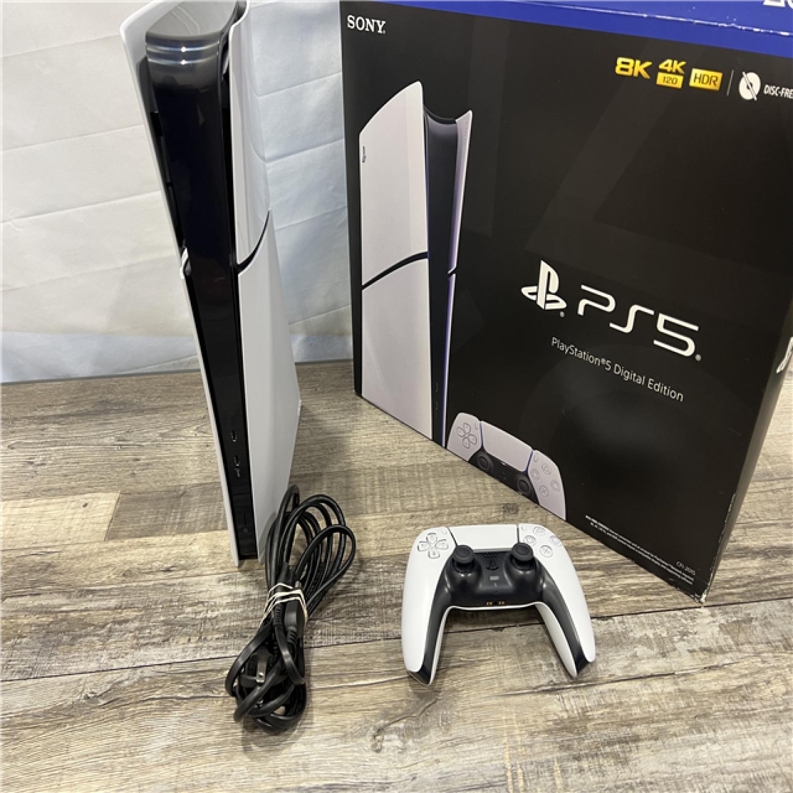 AS-IS Sony PlayStation 5 Slim Console Digital Version in White