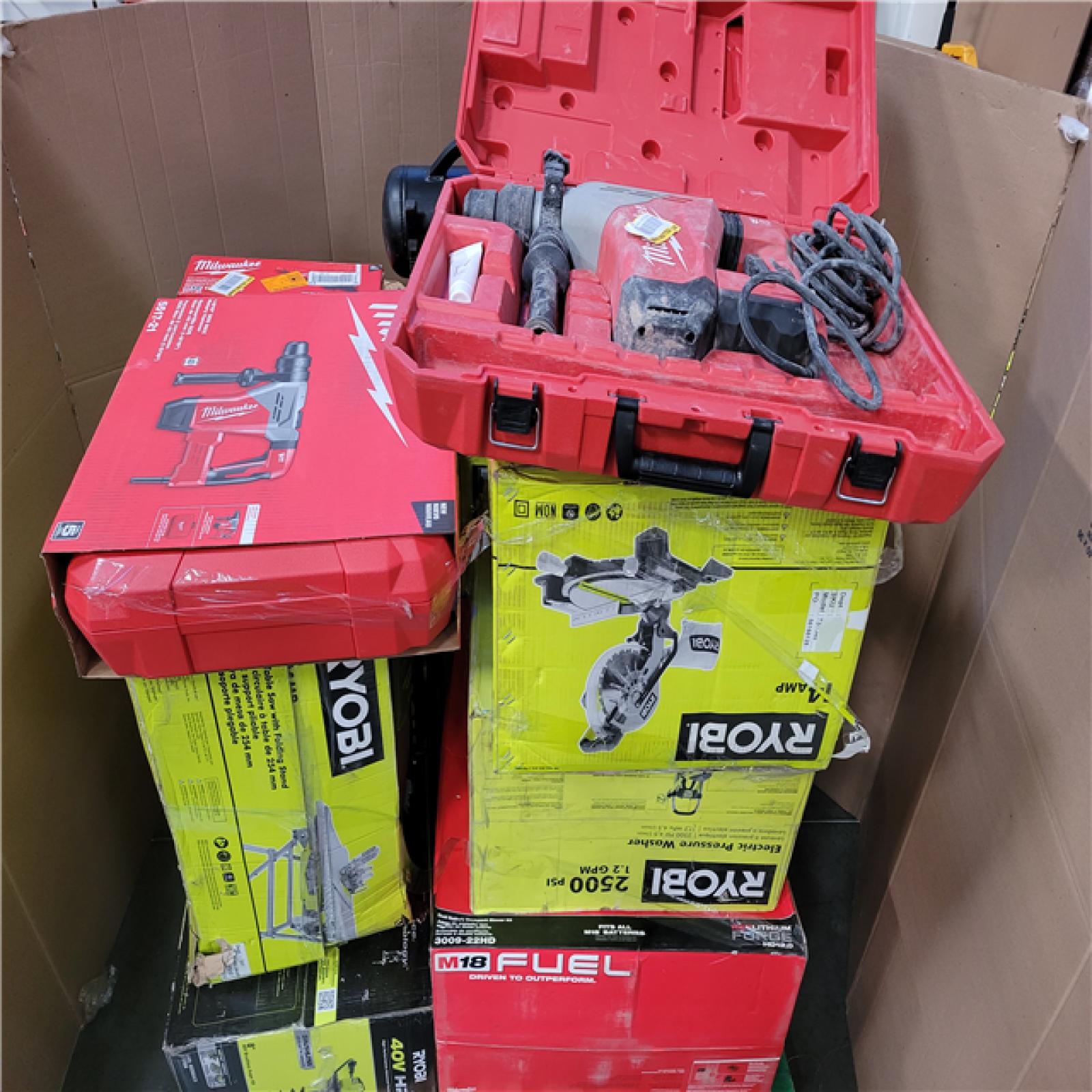 CALIFORNIA AS-IS TOOL PALLET