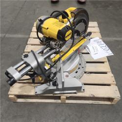 As-Is DEWALT 12-in Dual Bevel Sliding Compound Miter Saw
