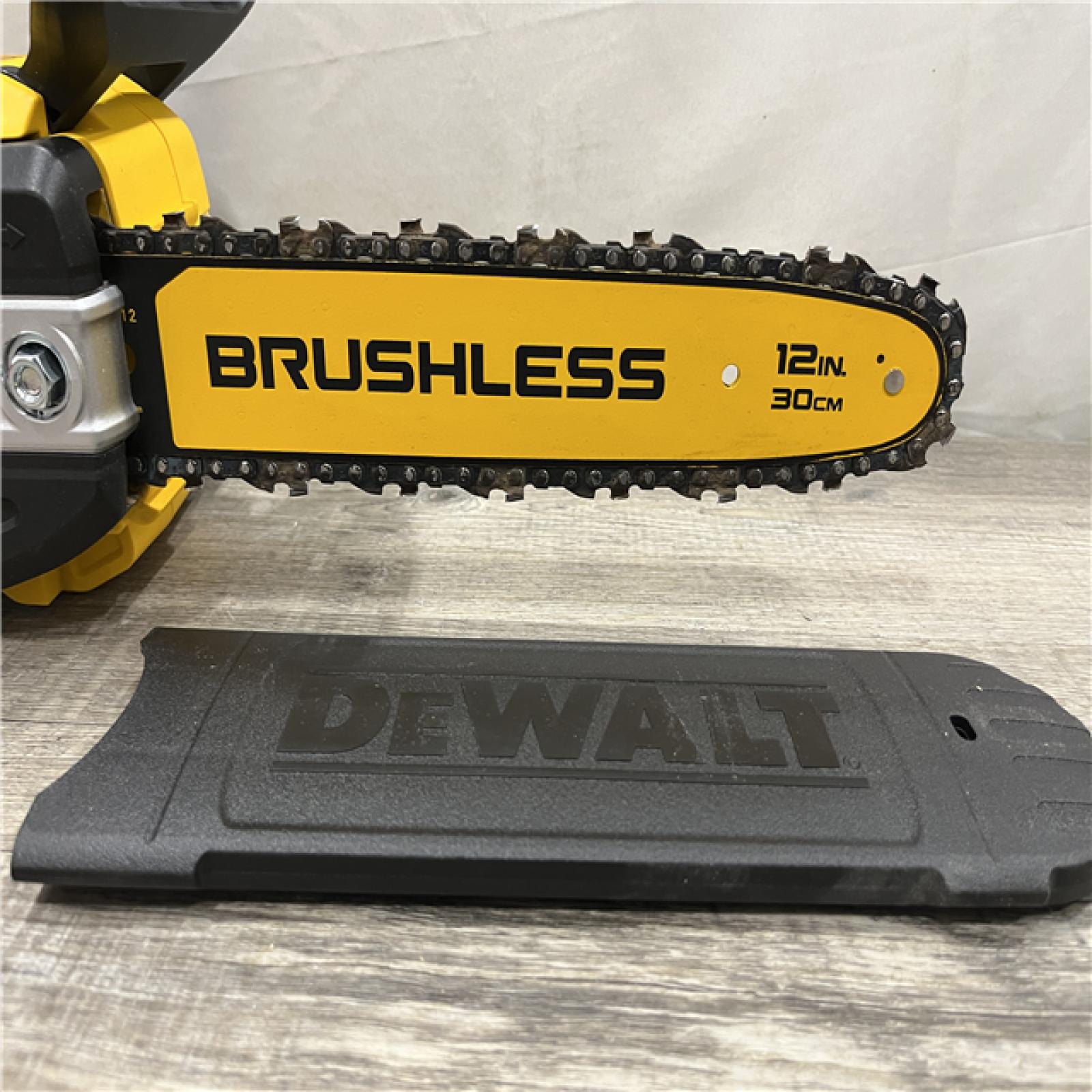 AS-IS DEWALT 20V MAX 12 in. Cordless Battery Powered Chainsaw (Tool Only)