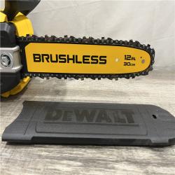 AS-IS DEWALT 20V MAX 12 in. Cordless Battery Powered Chainsaw (Tool Only)