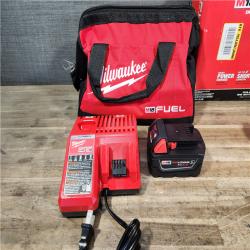 HOUSTON LOCATION - AS-IS (APPEARS LIKE NEW) Milwaukee M18 1/2 in. Cordless Brushless High Torque Impact Wrench Kit (Battery & Charger)