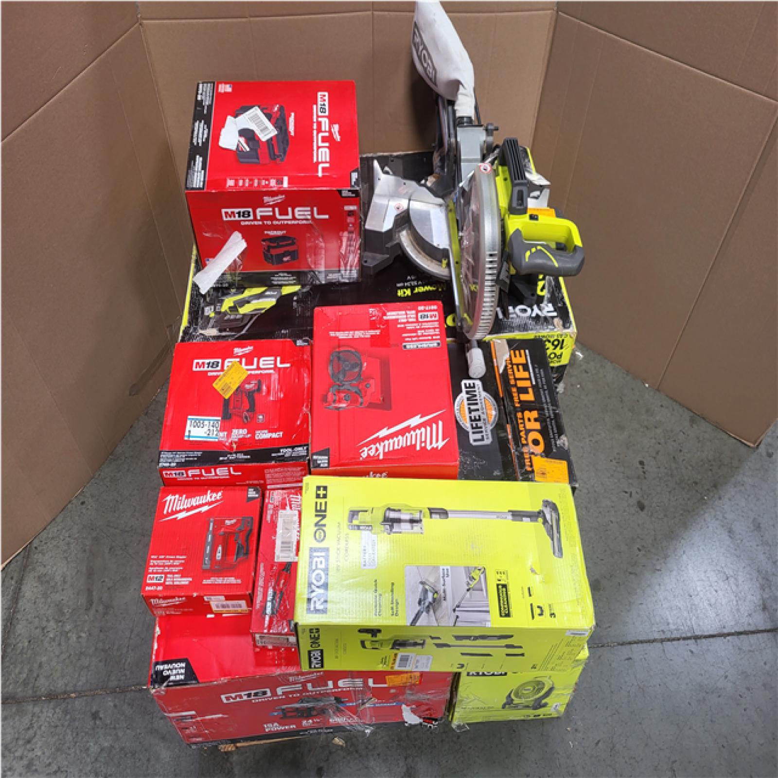 CALIFORNIA AS-IS TOOL PALLET