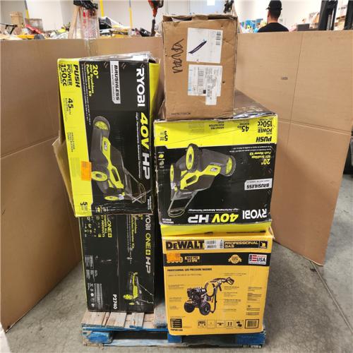 CALIFORNIA AS-IS OUTDOOR POWER EQUIPMENT