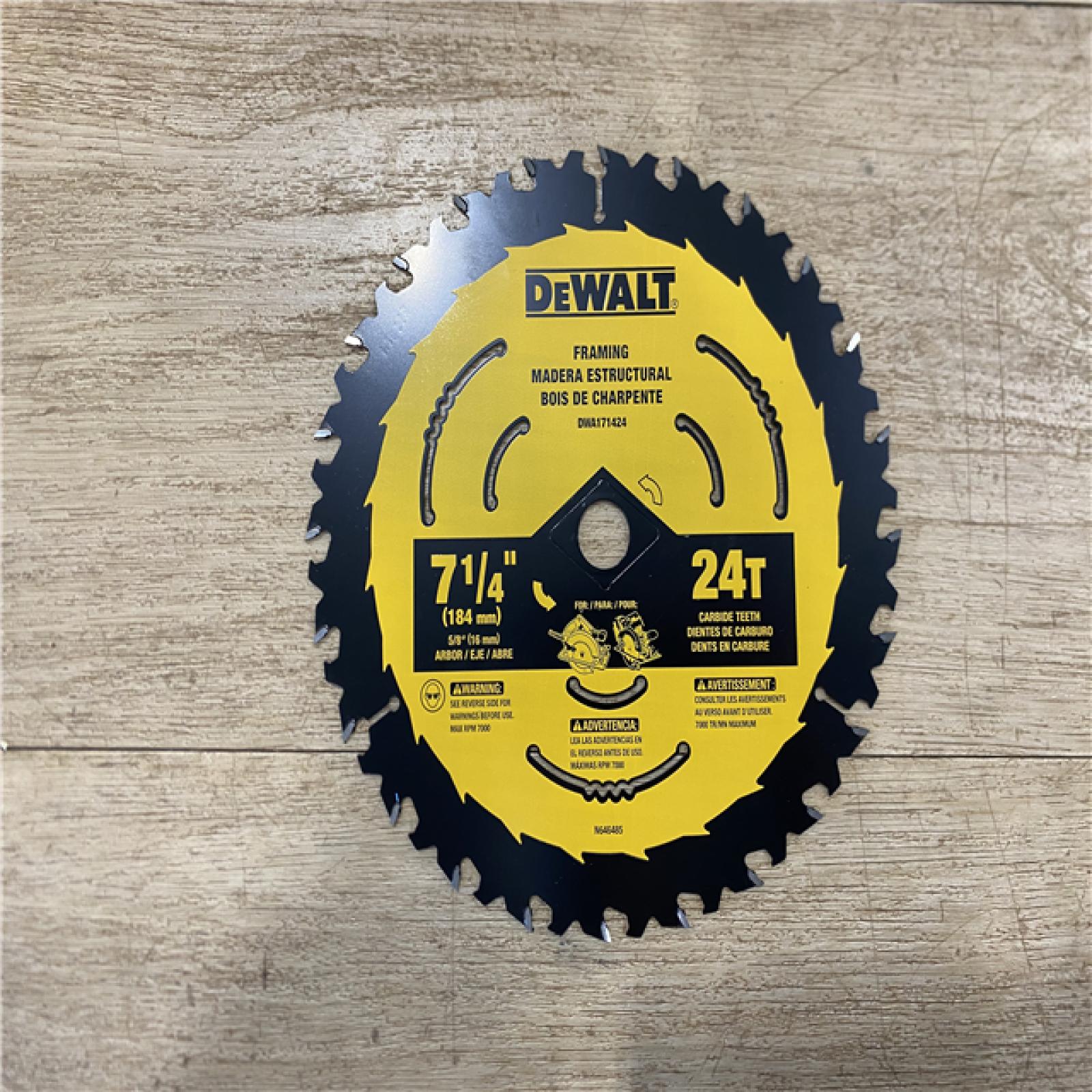 AS-IS DEWALT 20-Volt MAX 7-1/4 in. Cordless Circular Saw (Tool Only)