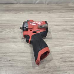 AS-IS Milwaukee M12 FUEL M12 3/8 in. Cordless High Torque Impact Wrench (Tool-Only)