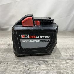 AS-IS Milwaukee 18-Volt Lithium-Ion High Output 12. 0Ah Battery Pack
