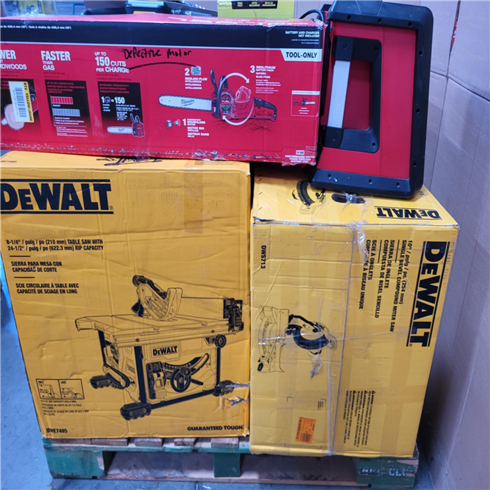 CALIFORNIA AS-IS TOOL PALLET