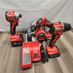 AS-IS- Milwaukee M18 4-Tool Combo Kit